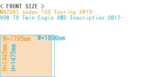 #MAZDA3 sedan 15S Touring 2019- + V90 T8 Twin Engin AWD Inscription 2017-